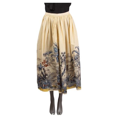 dior toile de jouy skirt|Mid.